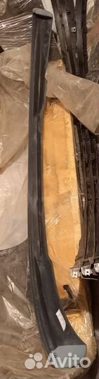 Юбка переднего бампера ms-design ford fiesta mk5