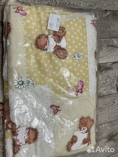 Бортики+балдахин в кроватку