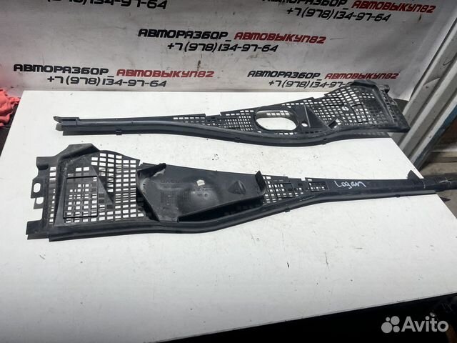 Жабо Renault Logan Решётка стеклоочистителей (жабо