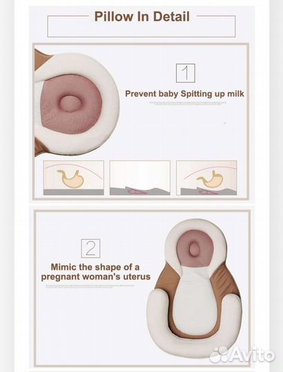 Кокон -матрасик для новорожденных