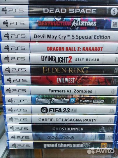 Игры PS5 диски