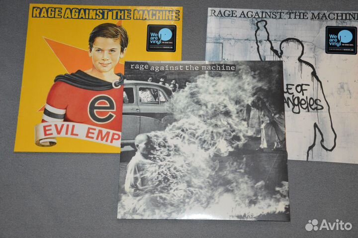 Rage against the machine новые винилы
