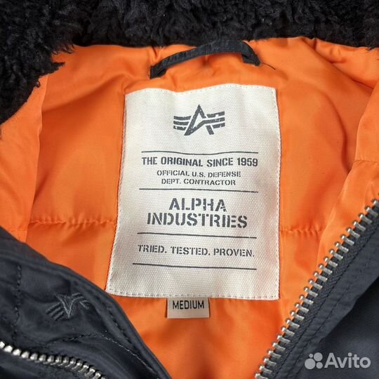 Зимний бомбер Alpha Industries оригинал