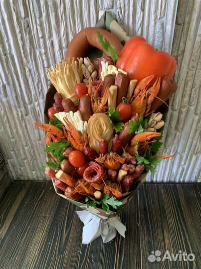 Мужской букет « в форме»