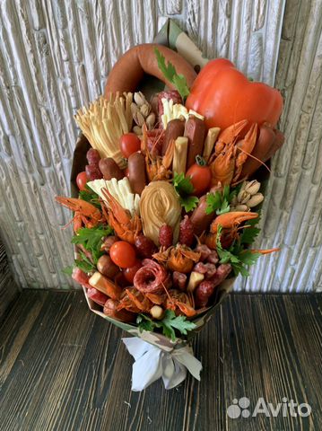 Мужской букет « в форме»