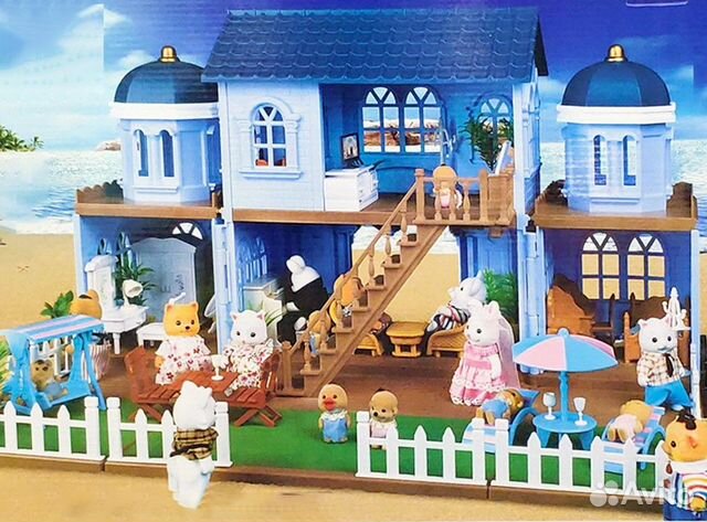 Кукольный дом Happy Family Вилла на море