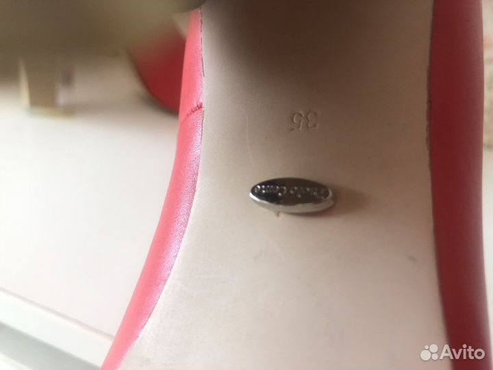 Кожаные туфли paolo conte