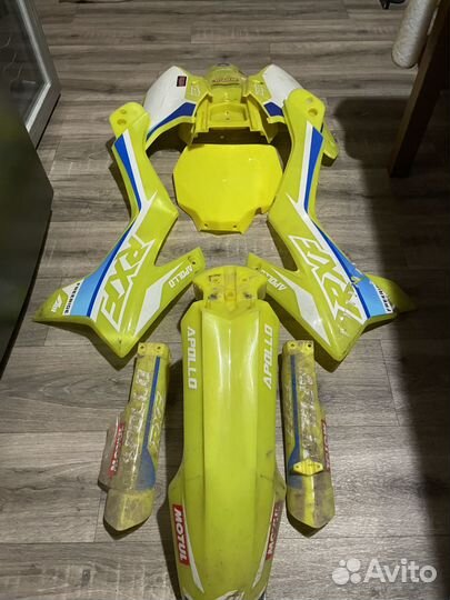 Пластик на Apollo RXF freeride
