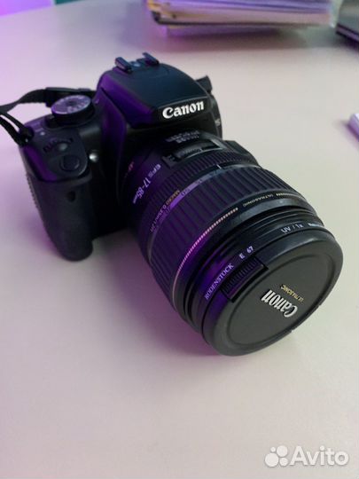 Сanon eos 400d+объектив+сумка+карты памяти+инструк