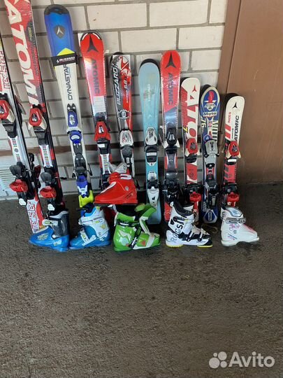 Горные лыжи детские новые