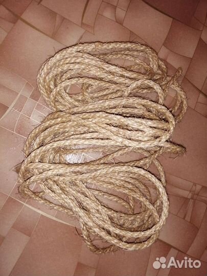 Джут (для перетяжки когтеточек)