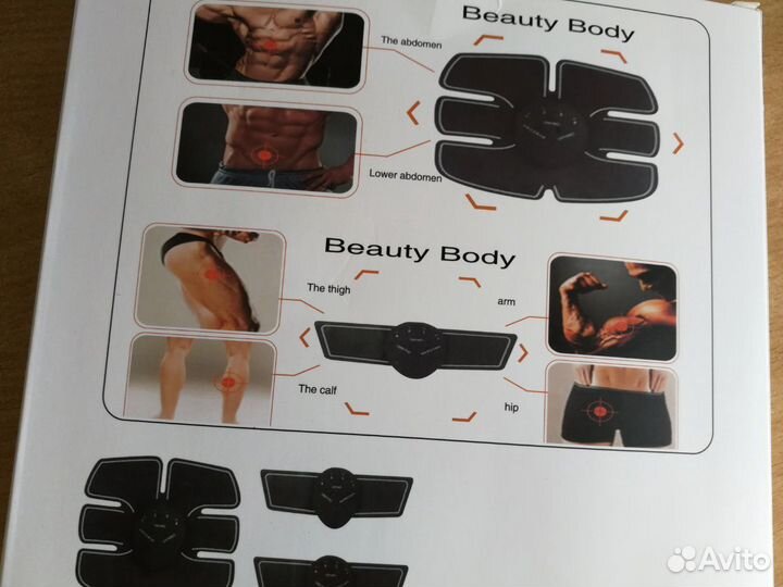 EMS тренажер для мышц, живота, талии. Новый