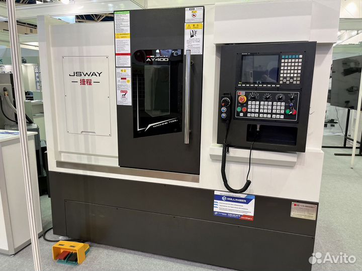 Токарный обрабатывающий центр jsway AY400