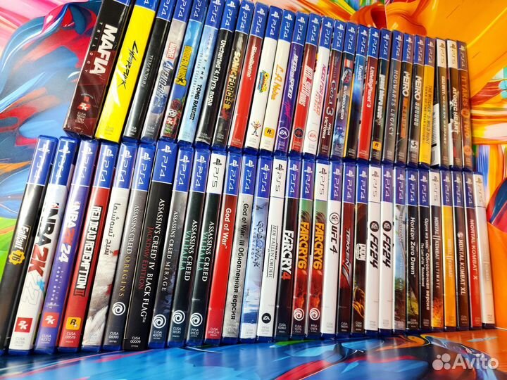 Диски для ps4 и PS5 / покупка / продажа / скупка