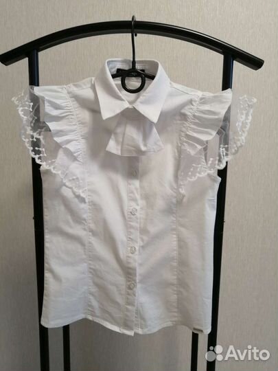 Блузка для девочки в школу 134