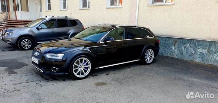 Занижение спорт s-line подвески audi a4b8 allroad