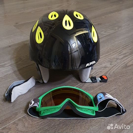 Шлем горнолыжный детский