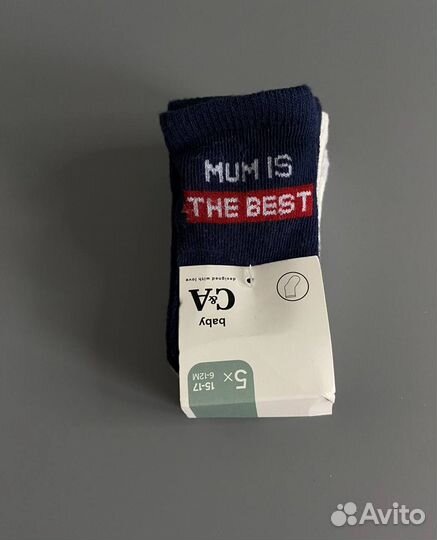 Носки новые C&A на малыша