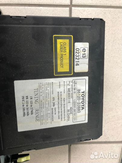 Магнитола Toyota Camry v40