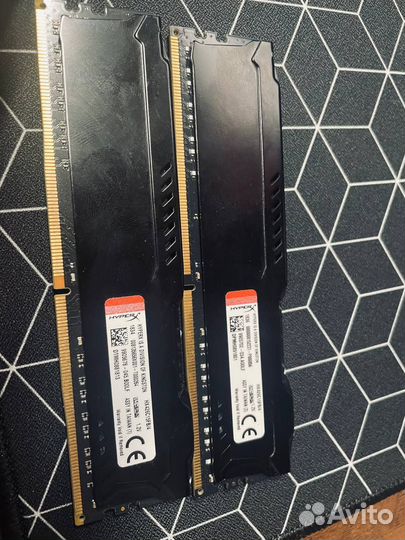 Оперативная память ddr4 hyperx fury