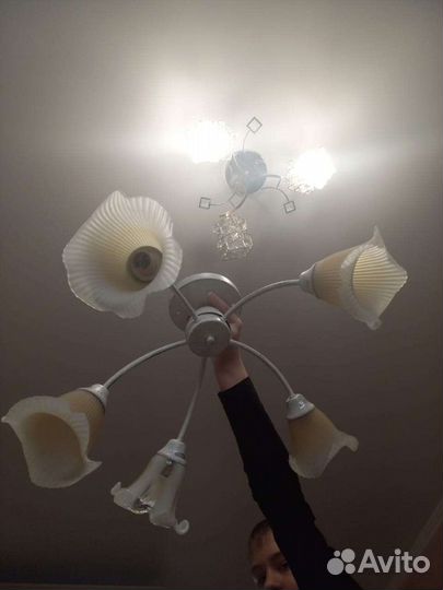 Люстра бу