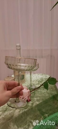 Бокалы для шампанского креманки