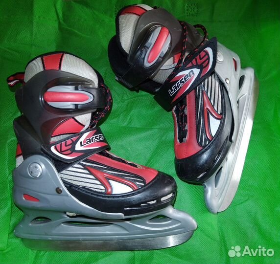 Коньки детские раздвижные 30-33