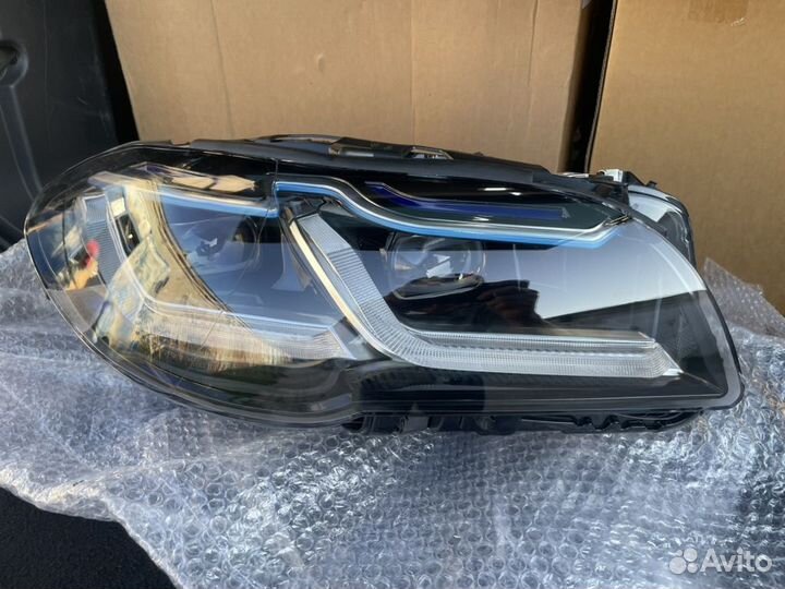 Фары BMW F10 laser стиль G30 комплект левая правая