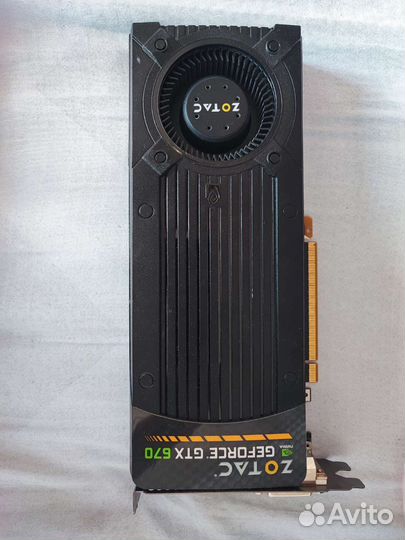 Видеокарта gtx 670