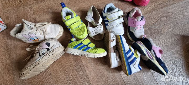 Обувь пакетом на девочку