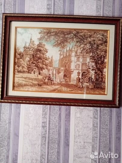 Картины вышитые