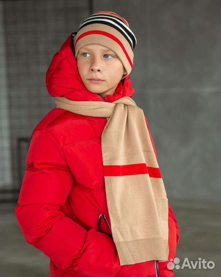 Комплект шапка+шарф