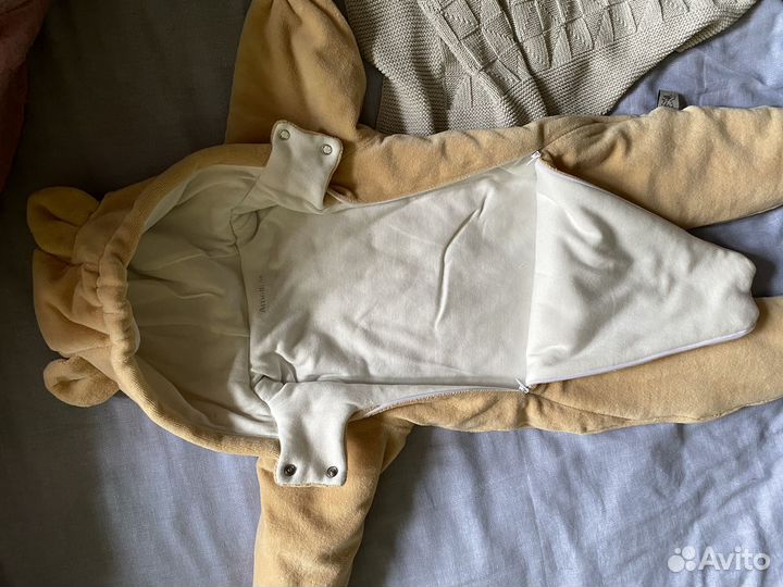 2 конвертика и комбинезон на размер 62-68