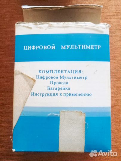 Мультиметр цифровой dt831 бу