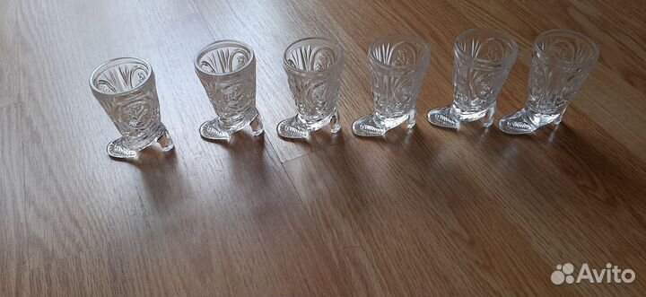 Рюмки хрустальные