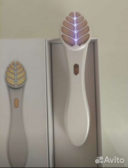 Массажер микротоковый для лица и шеи с вибро