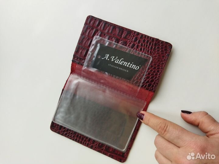 Обложка новая для документов кожа