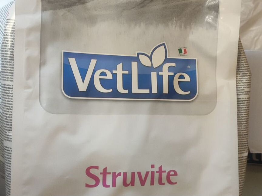 Корм Struvite для собак Farmina Vet Life Dog сухой