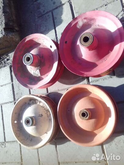 Диски для садовой тележки