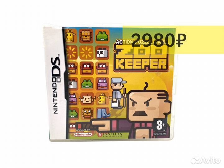 Zoo Keeper, б/у, английский (DS)