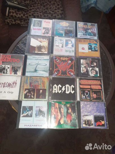 Музыкальные cd диски тяжёлый рок