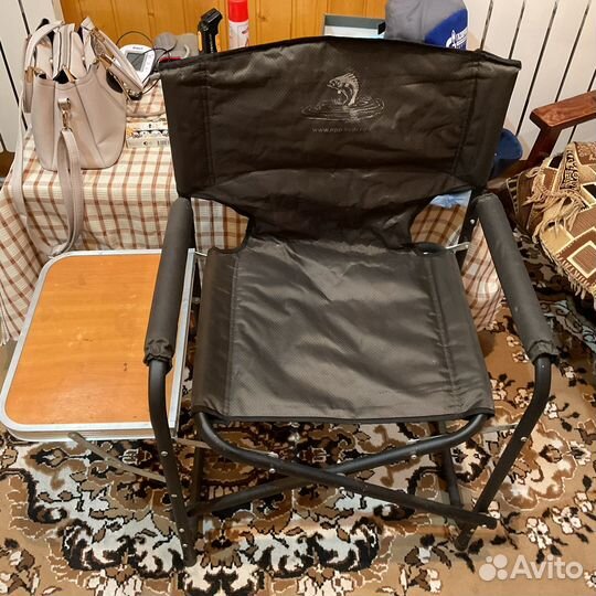 Рыболовый Стул складной,с дополнительным столиком
