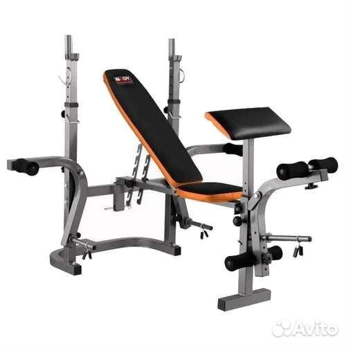 Скамья для жима лежа со штангой