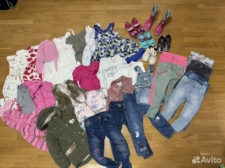 Одежда для девочки пакетом
