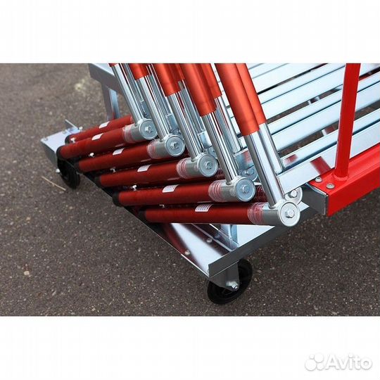 Тележка для барьеров на одну дорожку Polanik S15-464