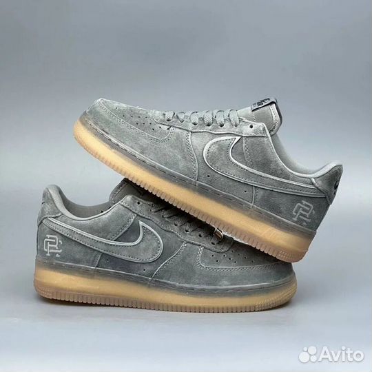 Nike x reigning Champ Air Force 1 Low Grey