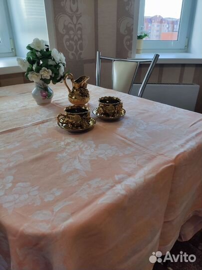 Скатерть Лен жаккард