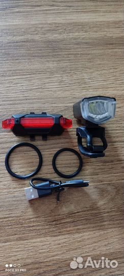 Набор фонарей для велосипеда