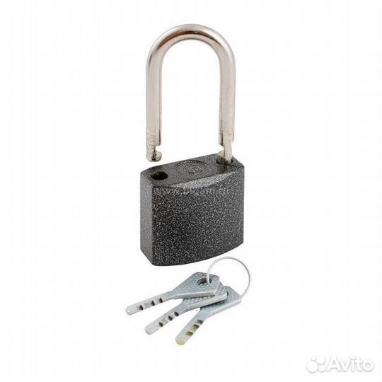 Новый,Замок навесной чаз удлин. дужки вс2-49-01