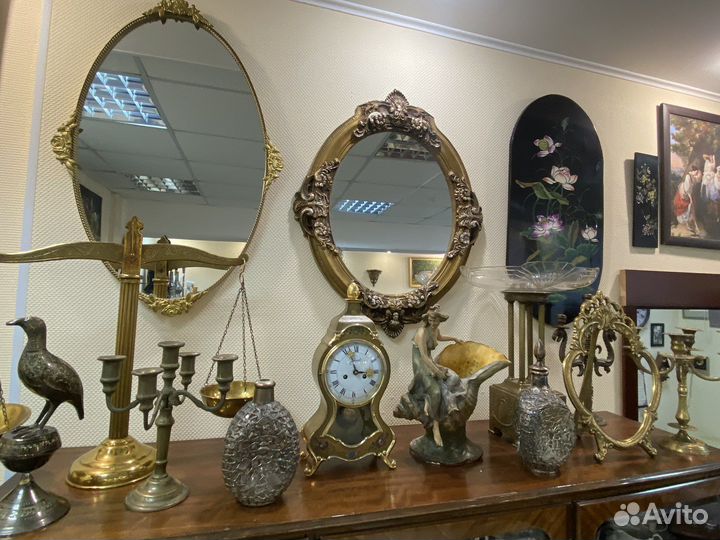 Зеркала винтажные и антикварные